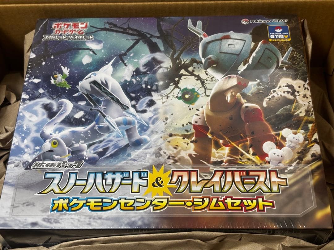 新品未開封　シュリンクつき　ポケモンセンター・ジムセット