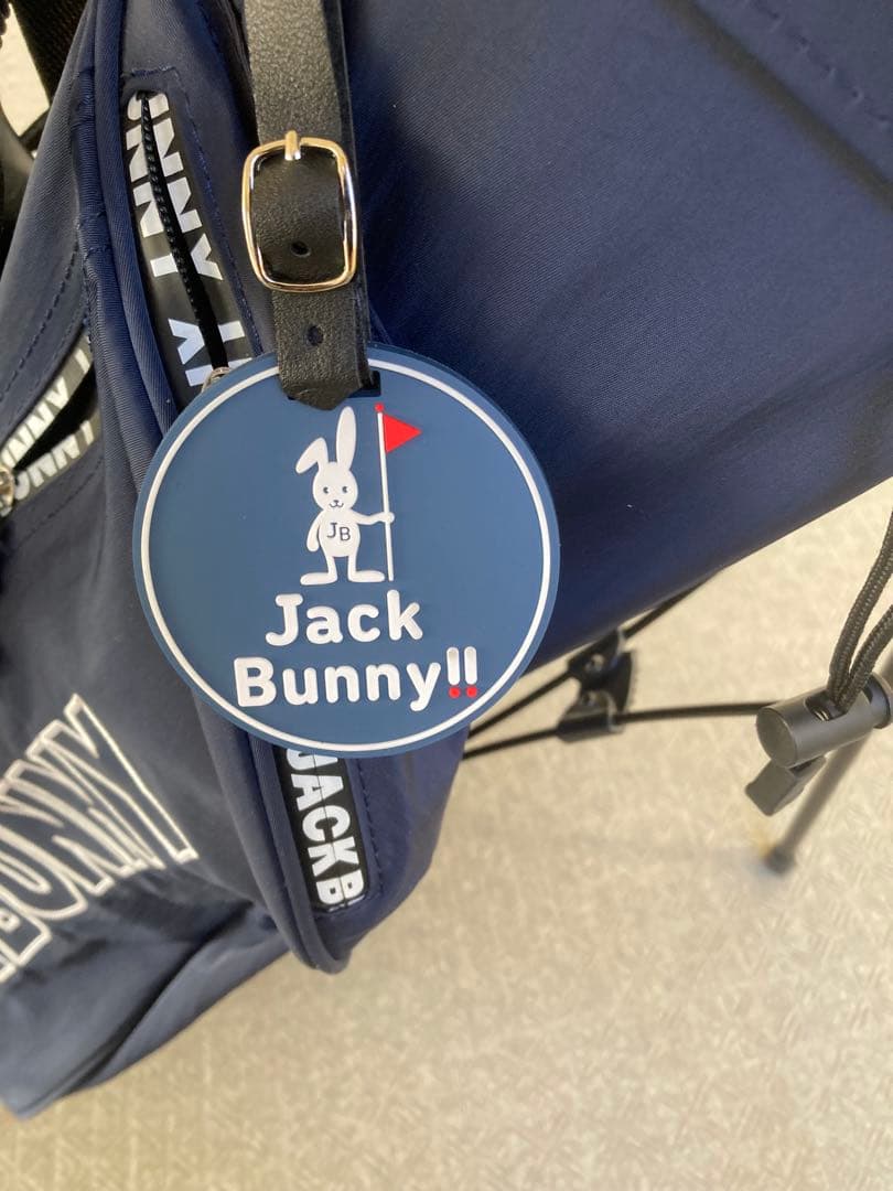 JACK BUNNY!! キャディバッグ ネイビー 7型/スタンド式