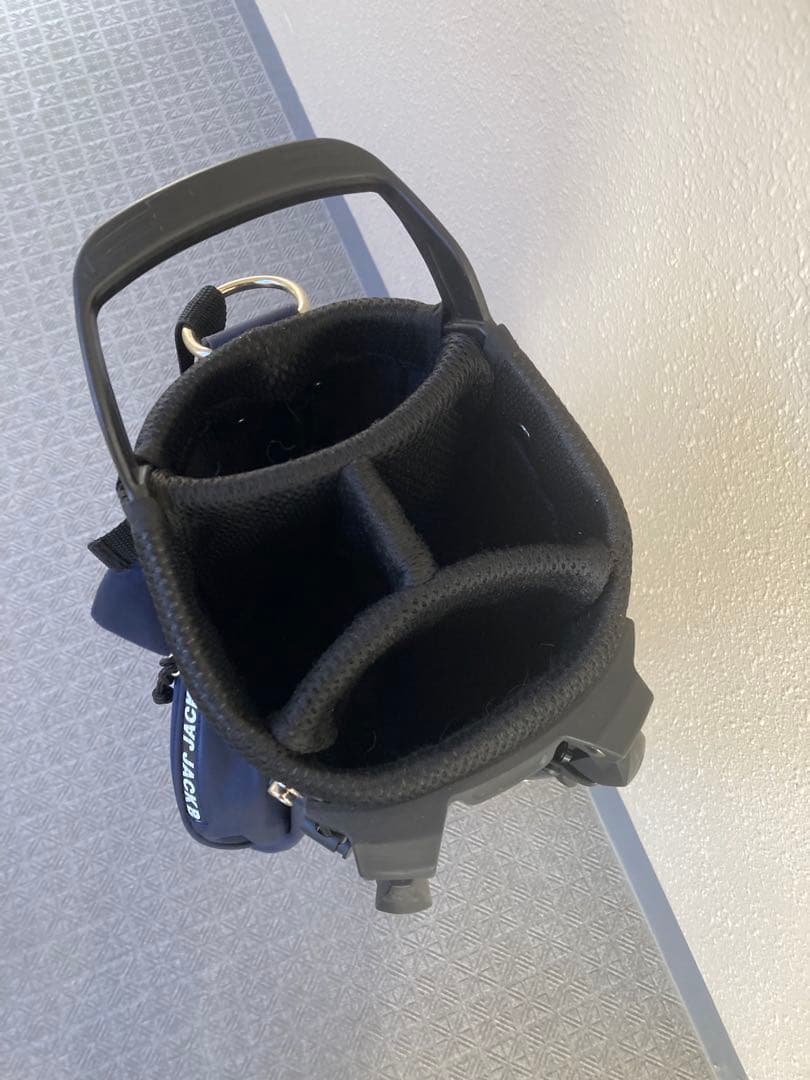 JACK BUNNY!! キャディバッグ ネイビー 7型/スタンド式