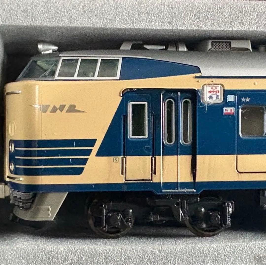 KATO　583系特急（ゆうづる）基本＋増結＋増結フルセット加工品　現行ロッド