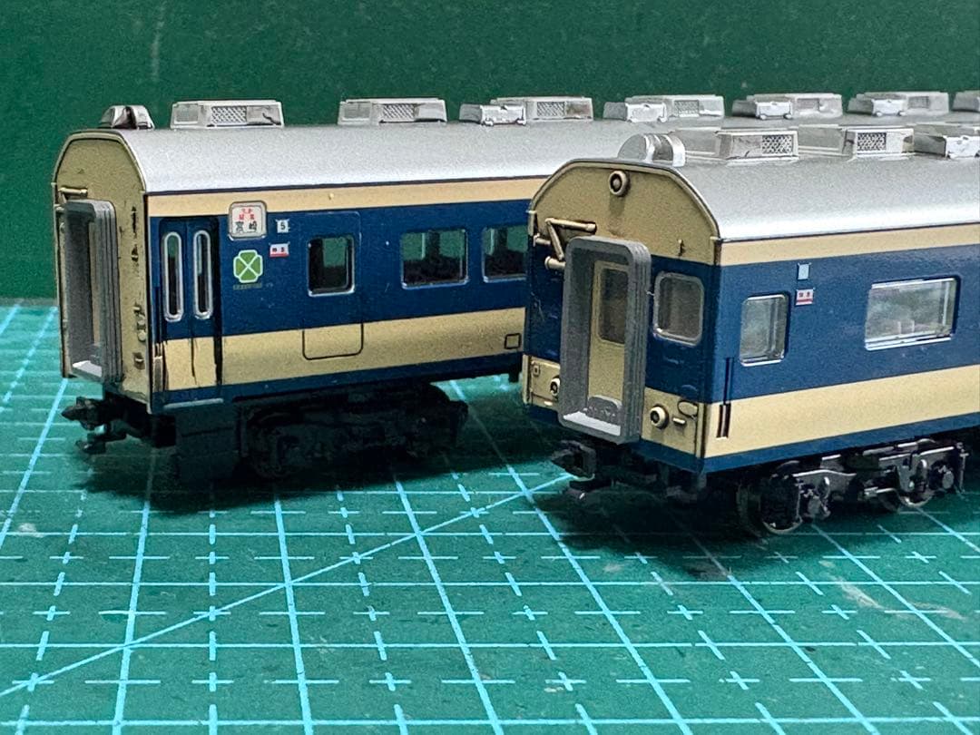 KATO　583系特急（ゆうづる）基本＋増結＋増結フルセット加工品　現行ロッド