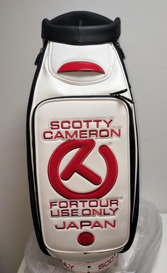 【サイン入り/未使用】スコッティキャメロン キャディバッグ