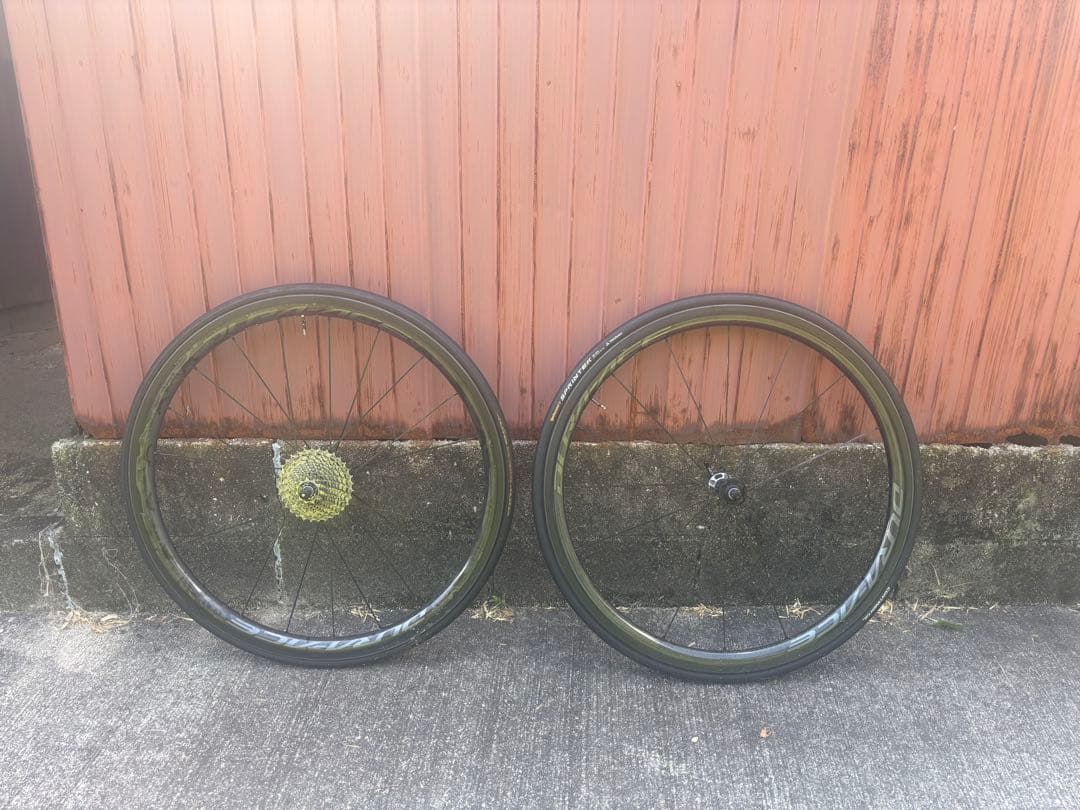 SHIMANO WH-R9100 C40 チューブラー