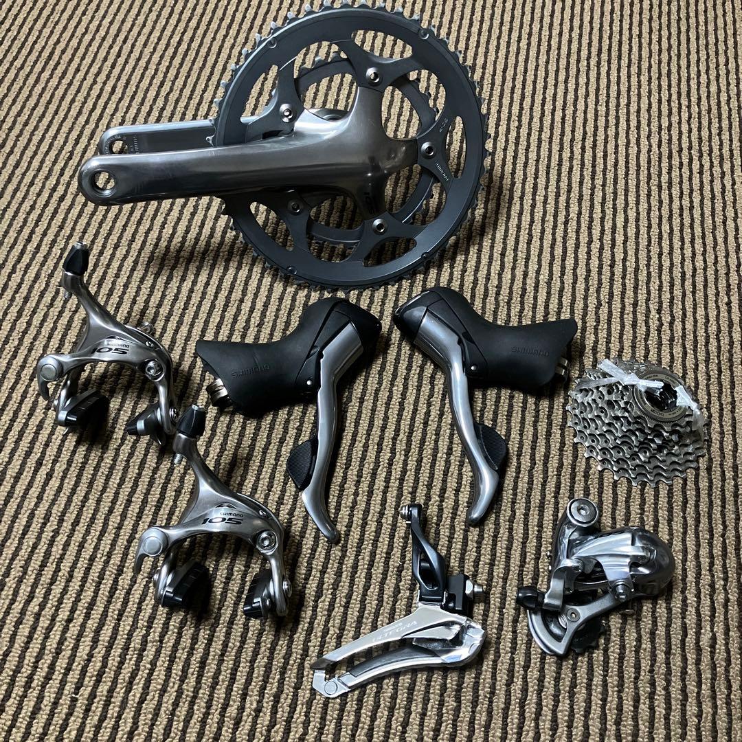 SHIMANO 105 グループセット5600シリーズ　2×10速　きれい　希少