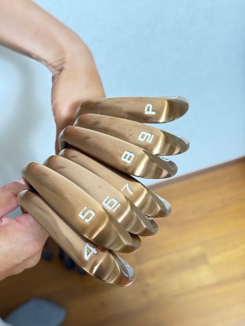 【中古】値下げ激レアCobra Forged MB 4〜PWアイアン7本セット