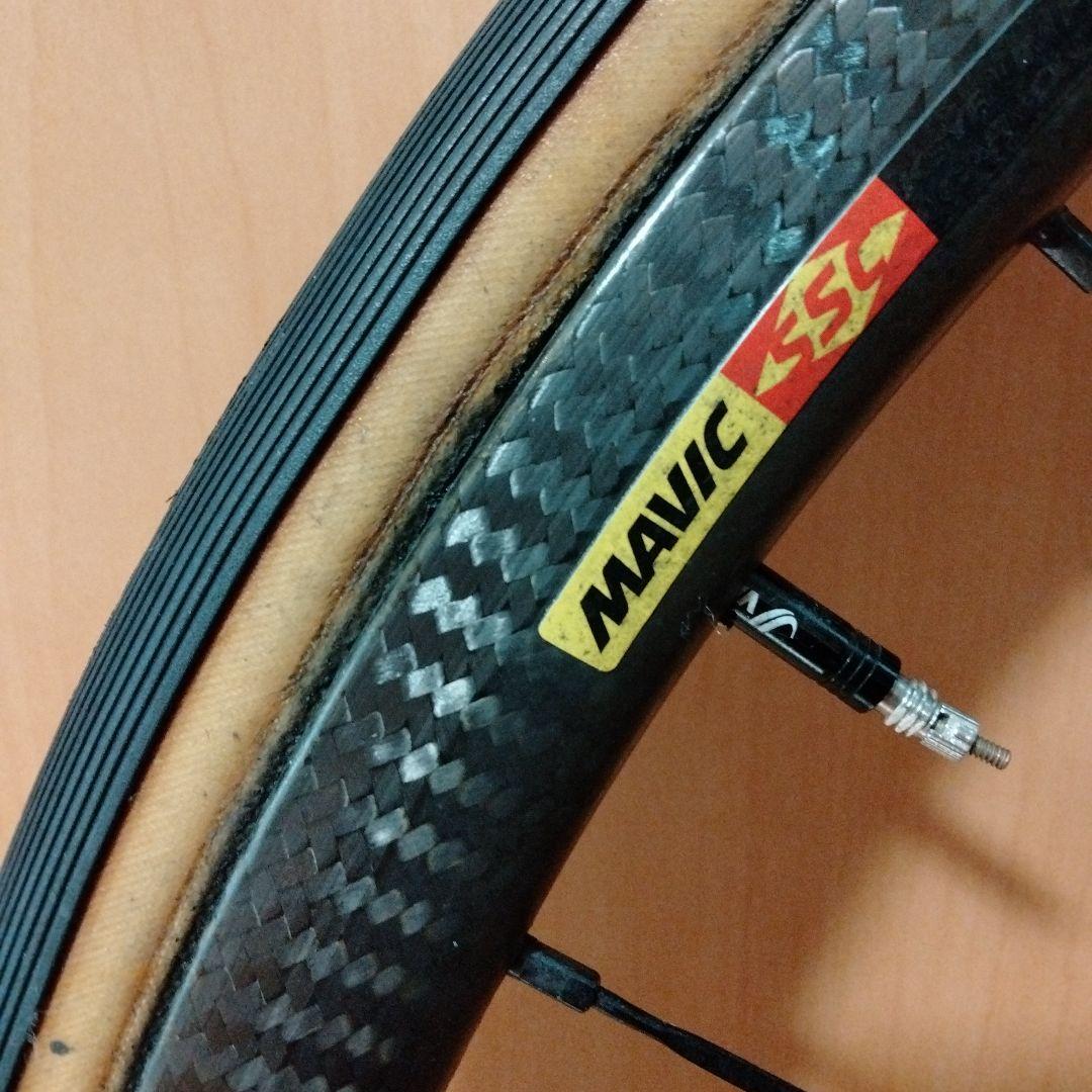MAVIC キシリウムプロカーボンSL チューブラー　リムブレーキ　前後セット