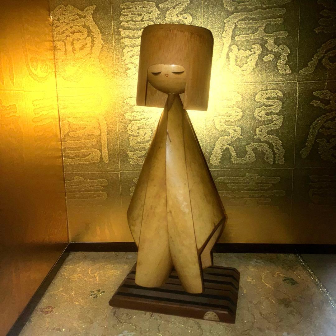 《特級呪物》家内安全、護神の座敷童様宿るこけし人形　曰く付き　縁起物