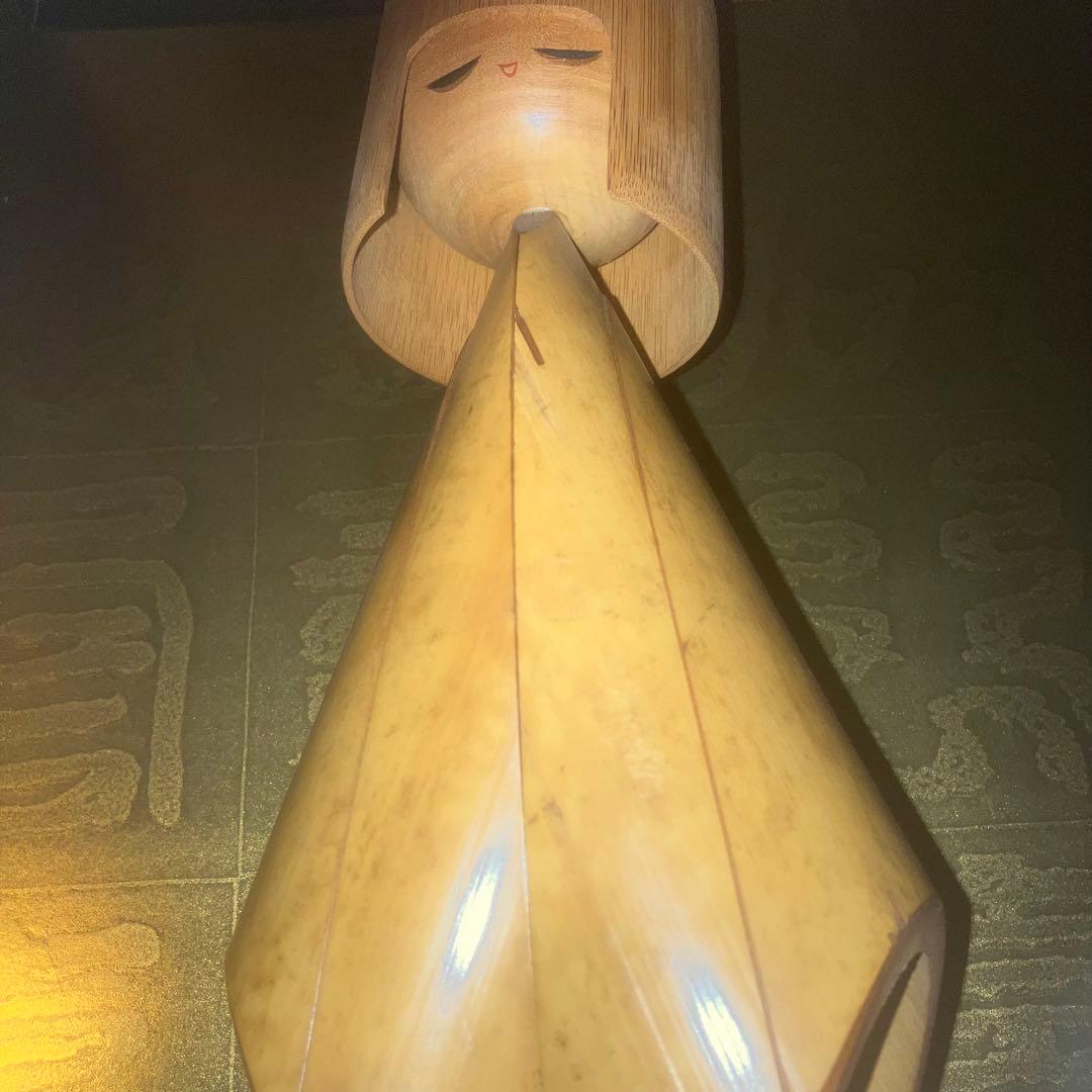 《特級呪物》家内安全、護神の座敷童様宿るこけし人形　曰く付き　縁起物