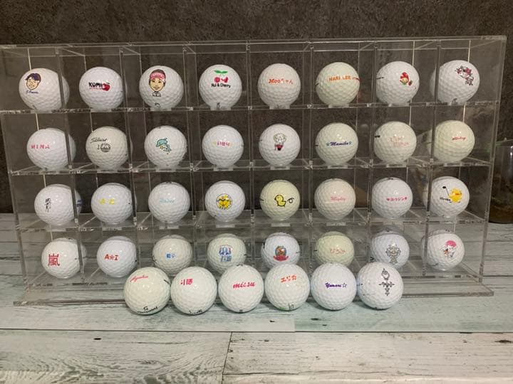 女子プロゴルファーオウンネームボール