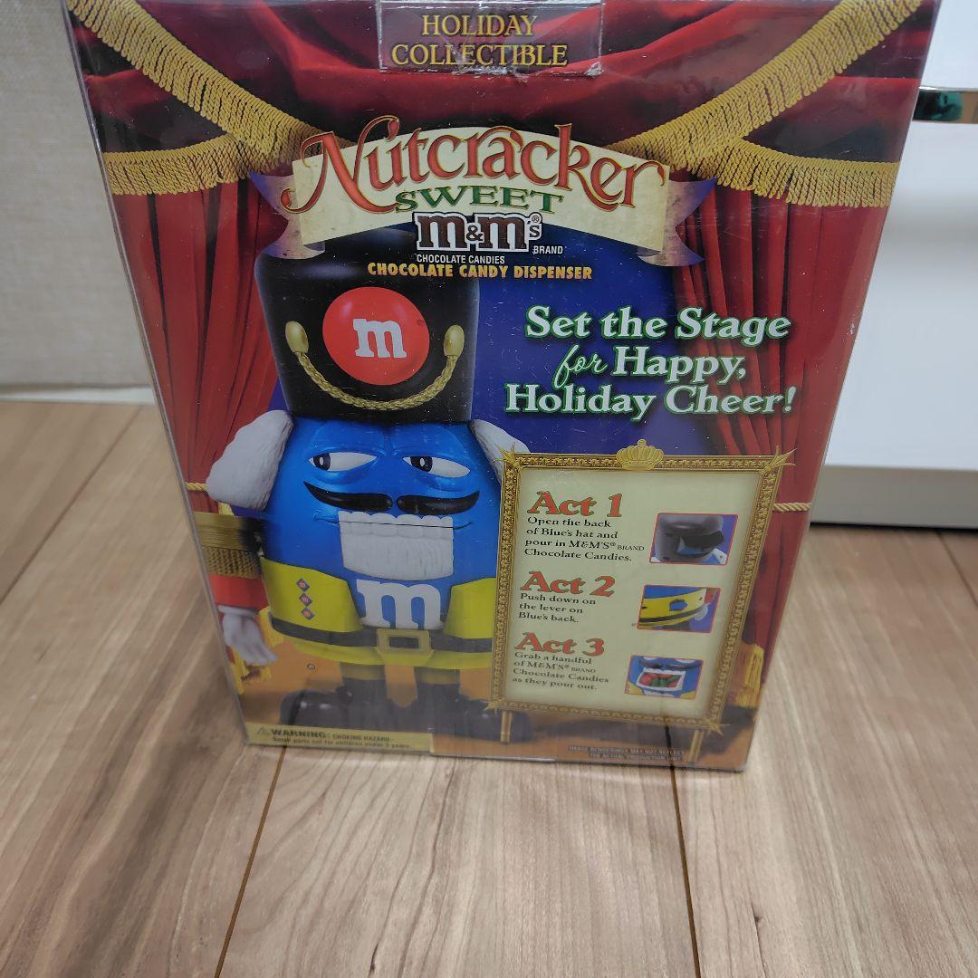 m&m's くるみ割り人形 キャンディ ディスペンサー 　エムアンドエムズ