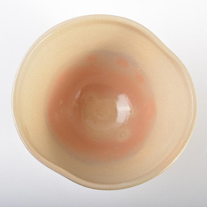 萩焼　旭雲山　松延窯　金子松延作　茶碗　宗左（而妙斎）極め箱　M　R6900