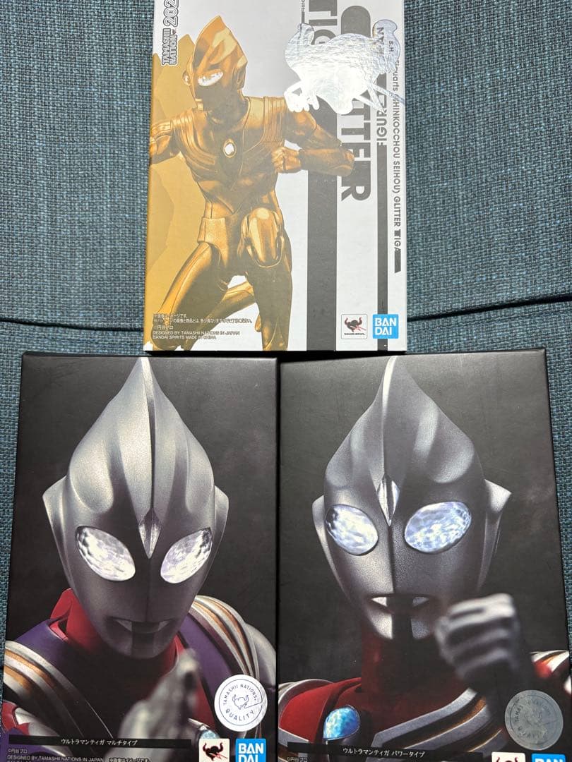 ウルトラマンティガ　真骨頂　フィギュアーツグリッターティガ&マルチ再販&パワー