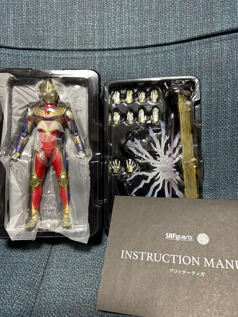 ウルトラマンティガ　真骨頂　フィギュアーツグリッターティガ&マルチ再販&パワー