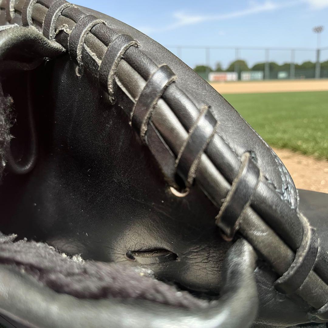 ZETT グランステイタス キャッチャーミット 軟式 少年野球 矢野モデル 黒