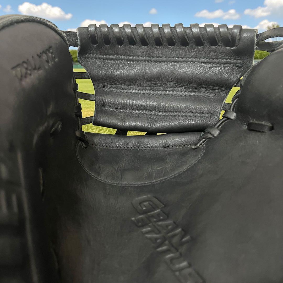 ZETT グランステイタス キャッチャーミット 軟式 少年野球 矢野モデル 黒