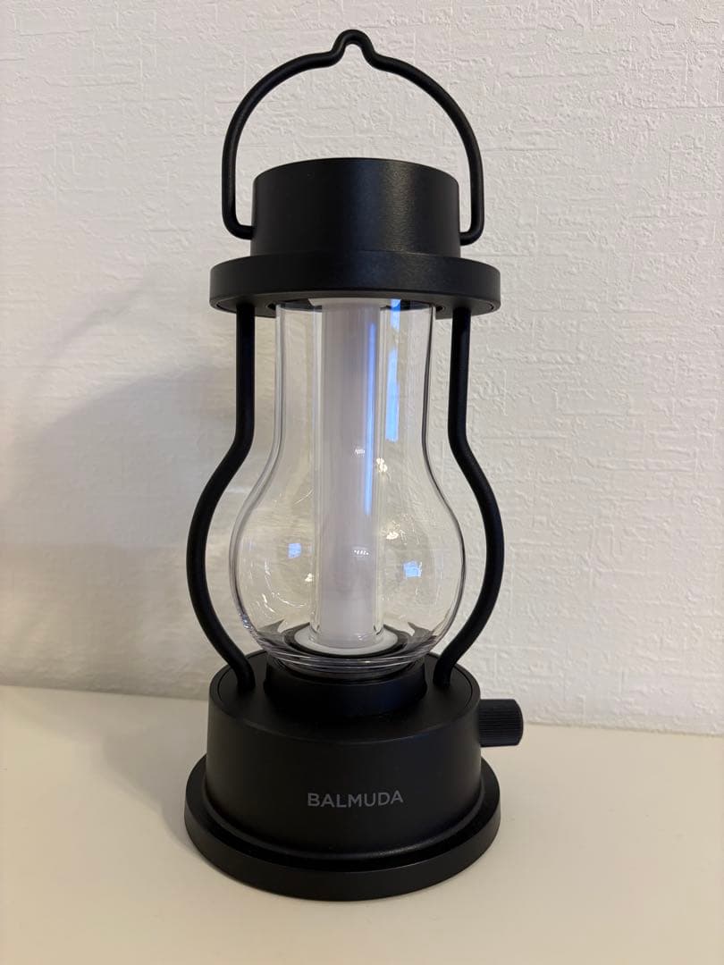 バルミューダ ランタン ブラック BALMUDA LEDランタン 充電式 美品
