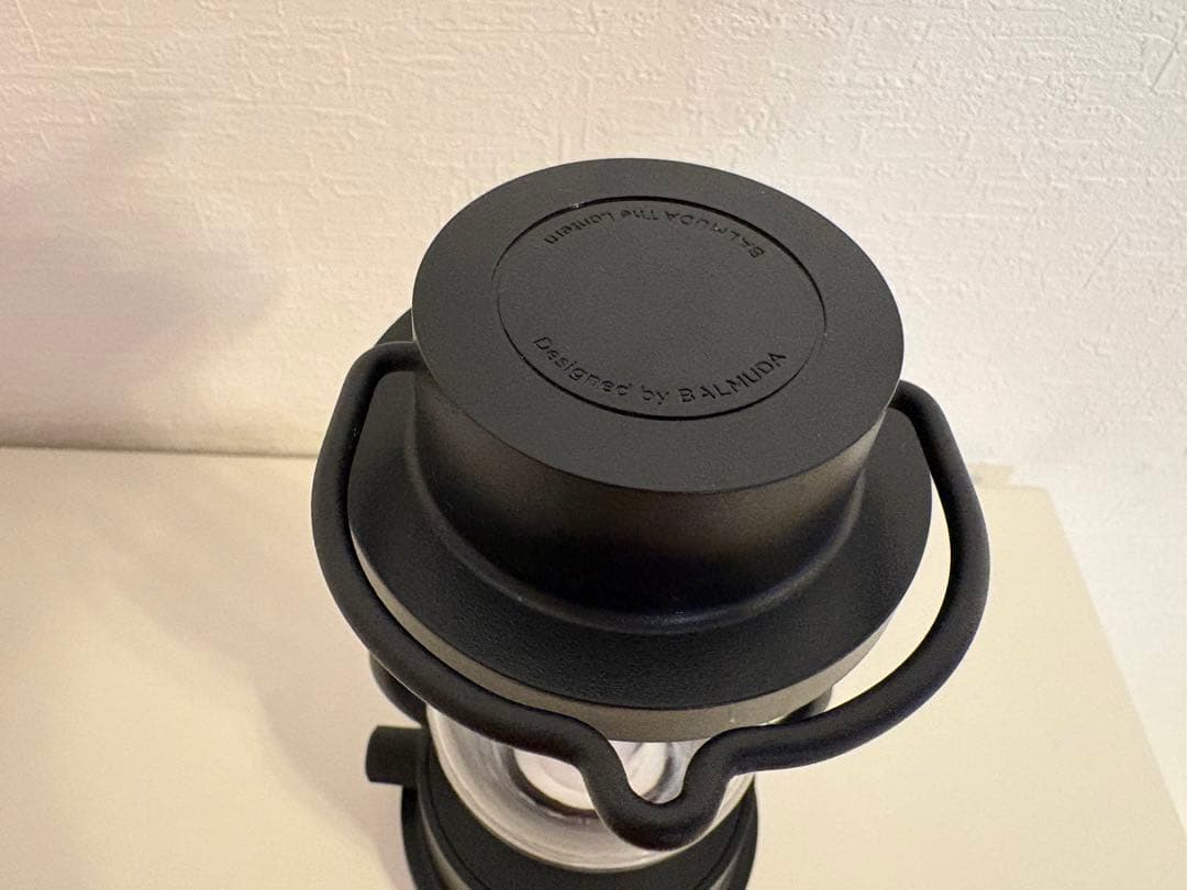 バルミューダ ランタン ブラック BALMUDA LEDランタン 充電式 美品