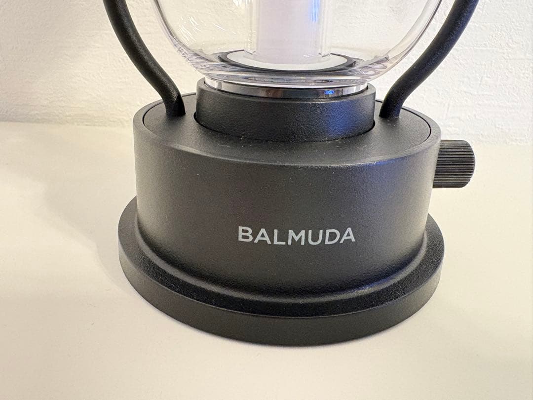 バルミューダ ランタン ブラック BALMUDA LEDランタン 充電式 美品