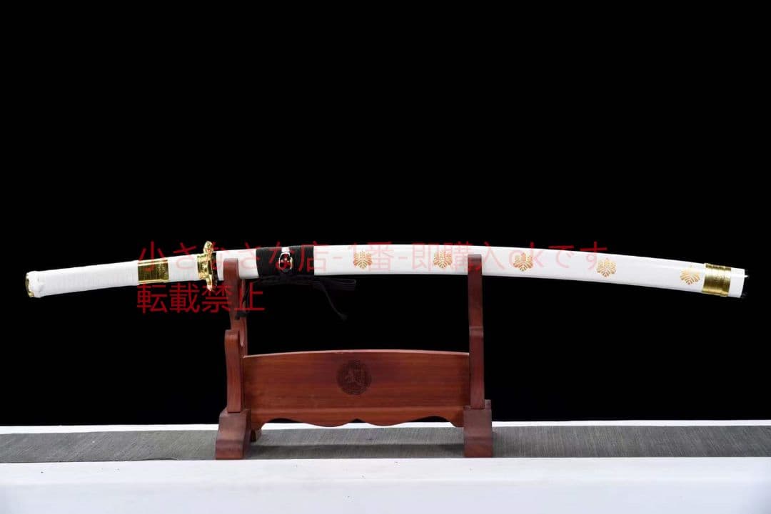 『白閻魔』武具　刀装具　日本刀　模造刀 居合刀