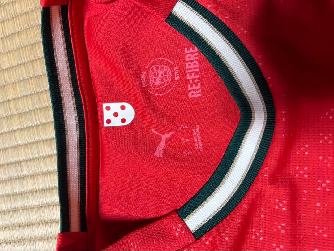 ポルトガル代表 レプリカユニフォーム 正規品 Sサイズ