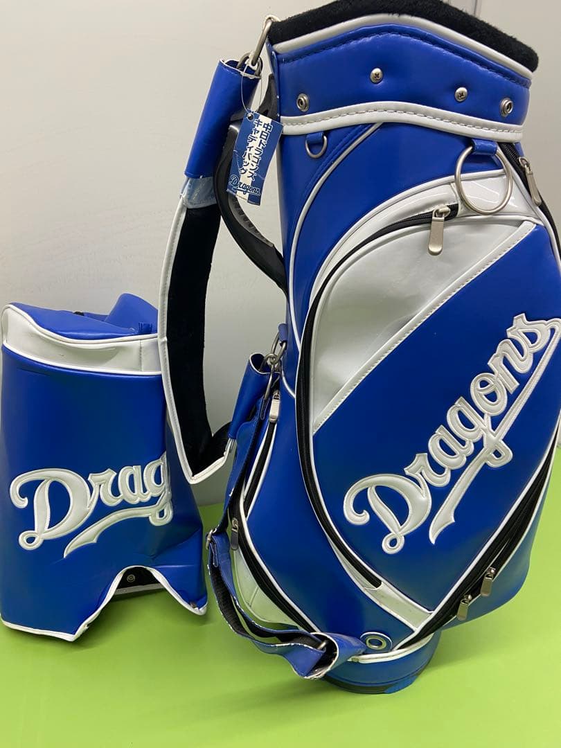 中日ドラゴンズ キャディバッグ 青