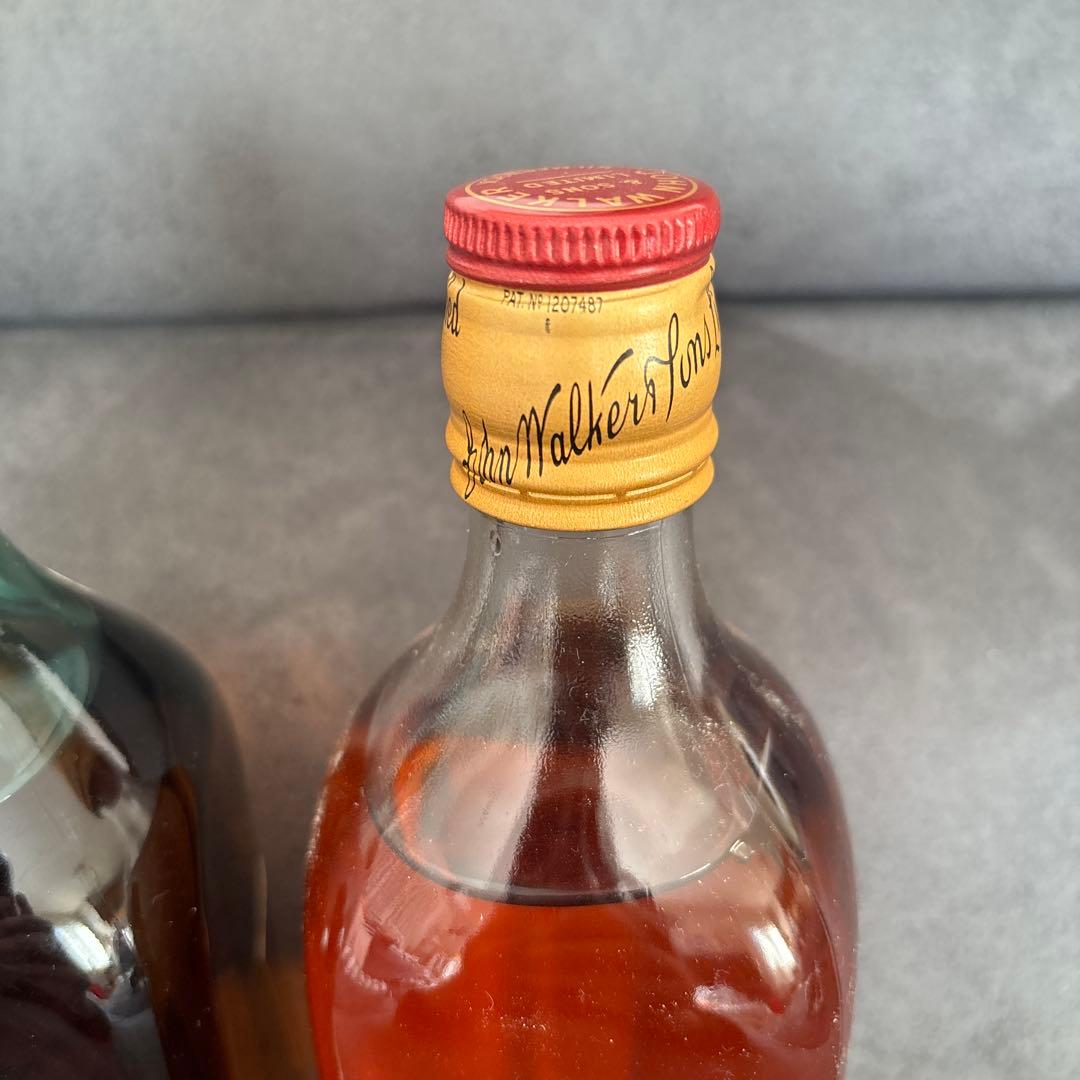 ウイスキー Johnnie Walker Blue Label & Red Label