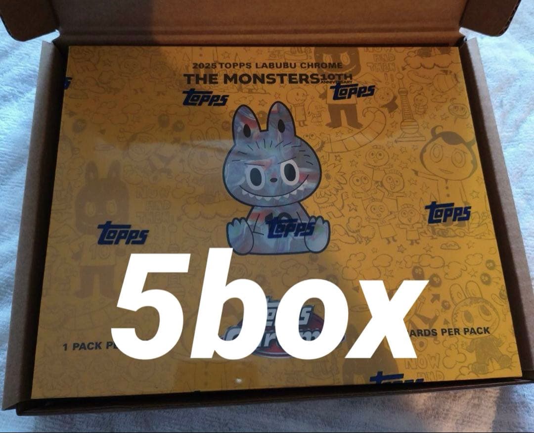 Topps Chrome 10周年記念ボックス LABUBU