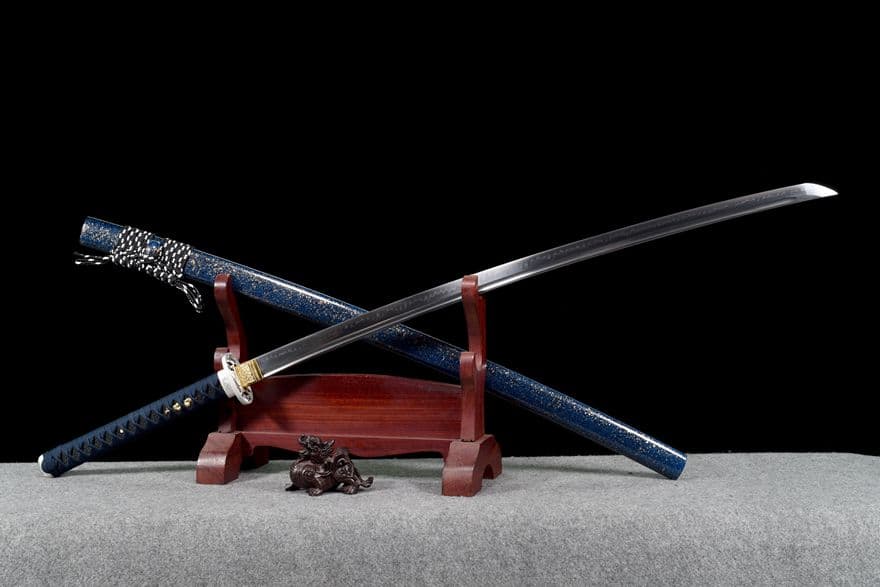 青耀に長武士 武具　刀装具　日本刀　模造刀   居合刀 長尺