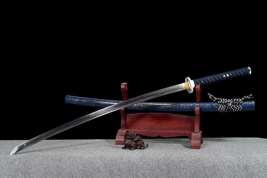 青耀に長武士 武具　刀装具　日本刀　模造刀   居合刀 長尺