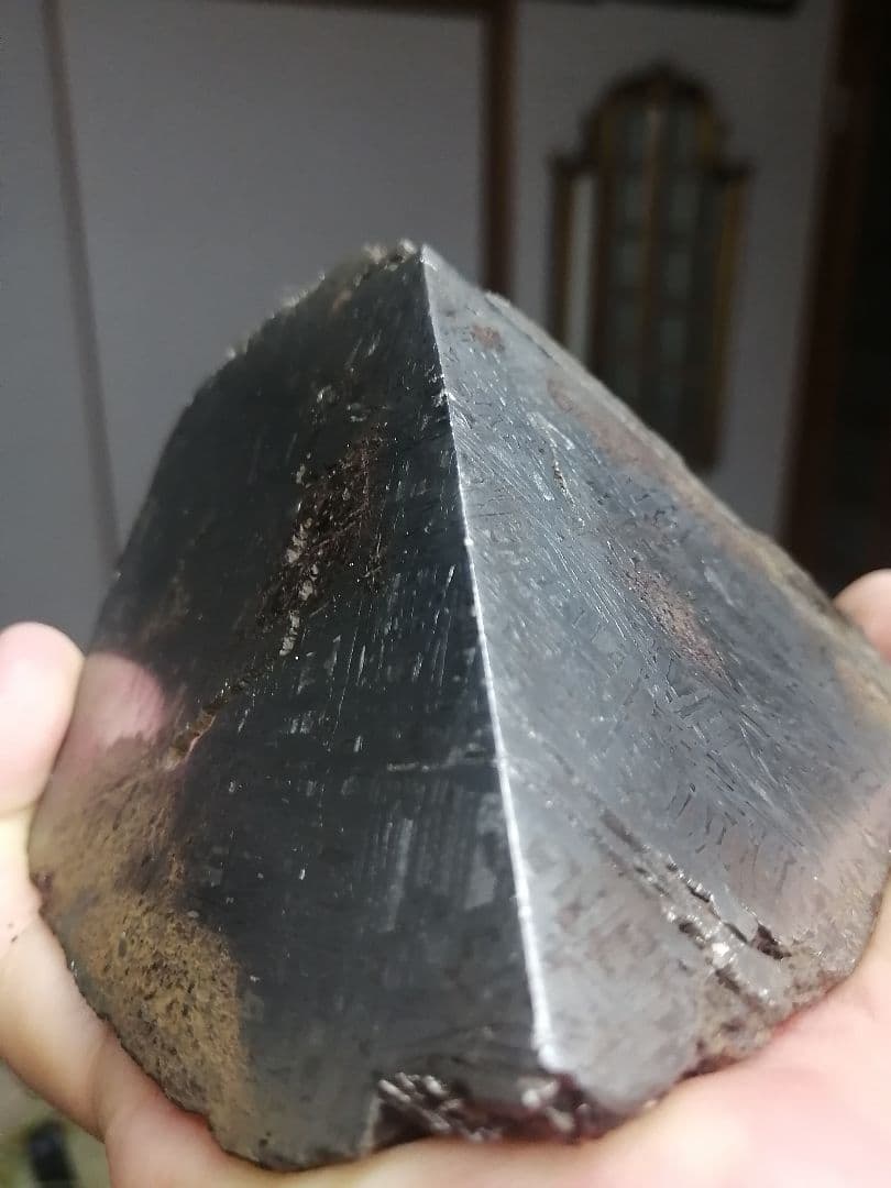 ★【ジャッキー】『超隕石』鉄隕石　隕石原石 1968g 隕石内部。