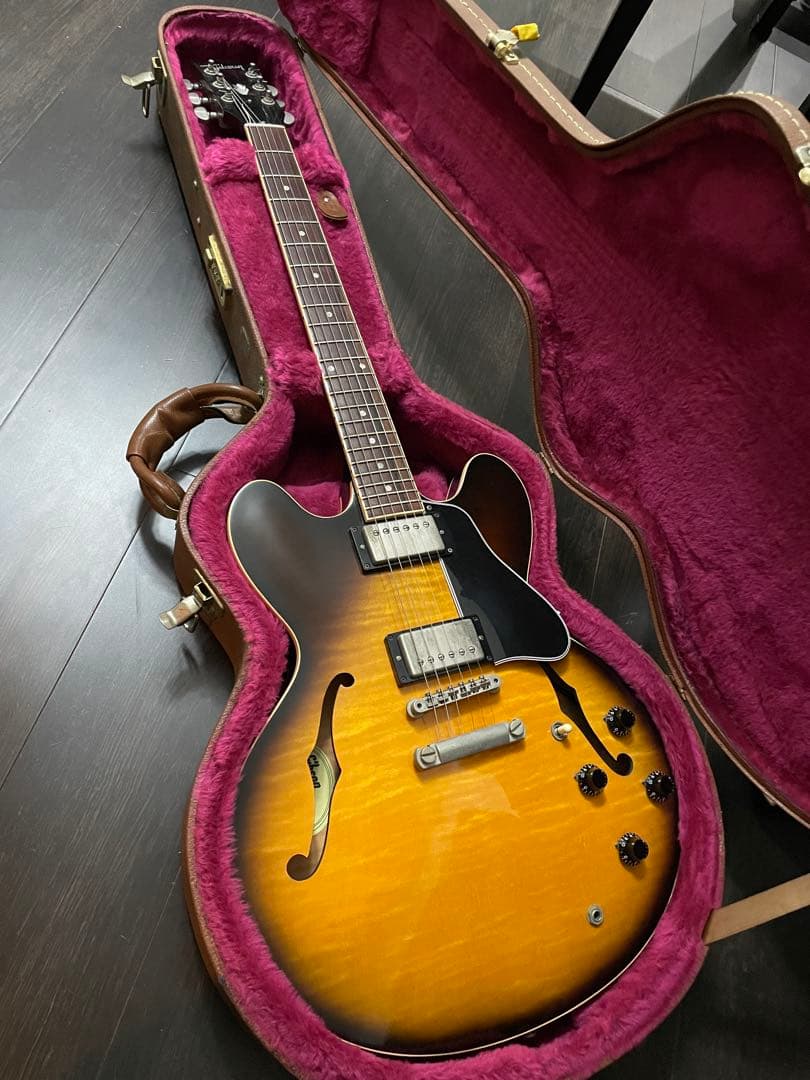 Gibson USA ES-335 99年製 Sunburst Figured
