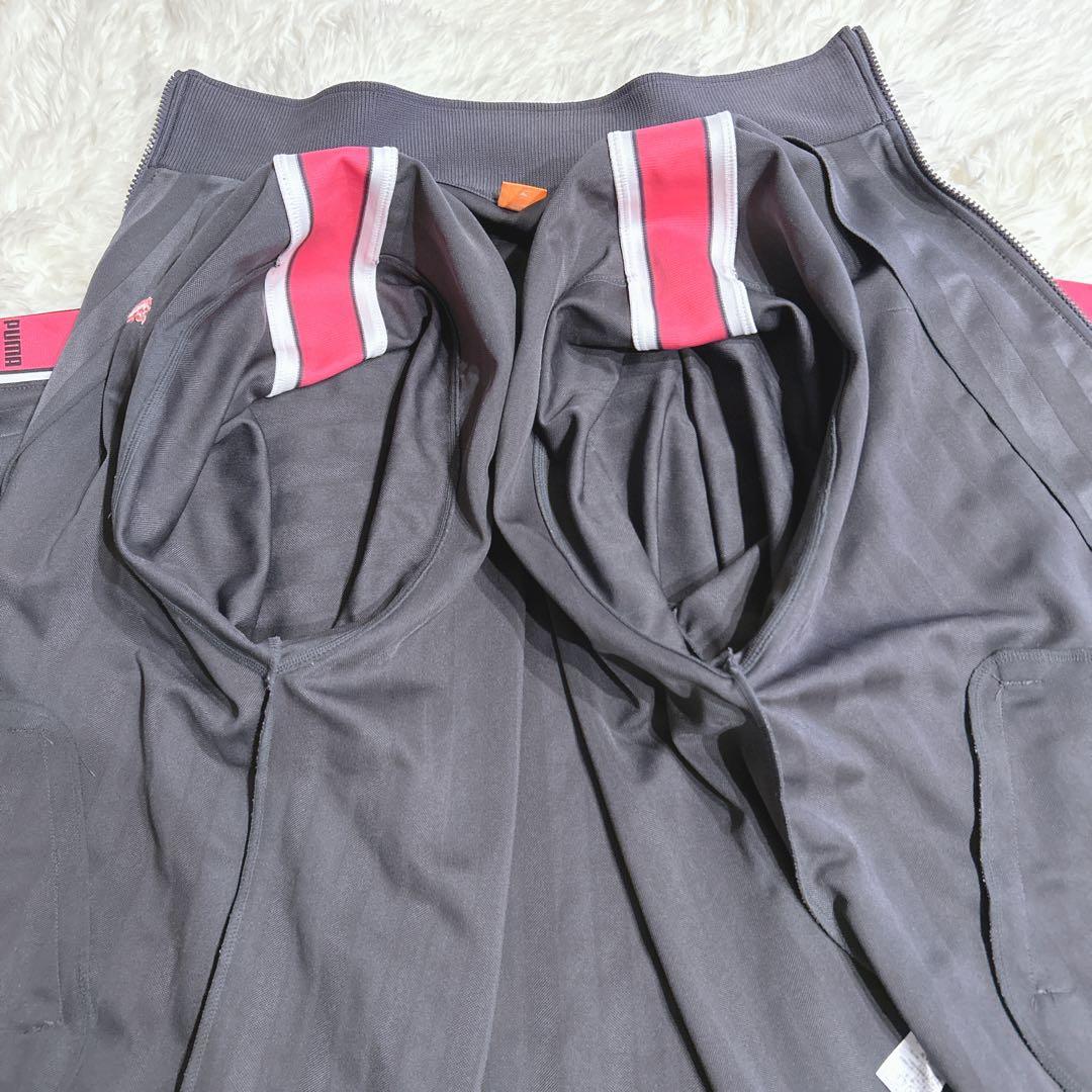 美品 PUMA ジャージ セットアップ 希少 大きいサイズ ピンク XL