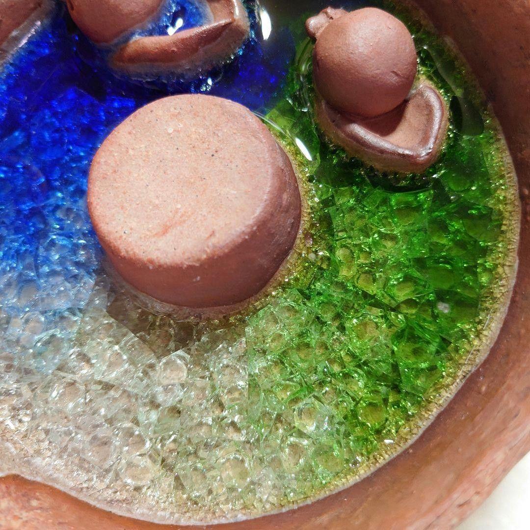 【2507】あひる池…備前焼