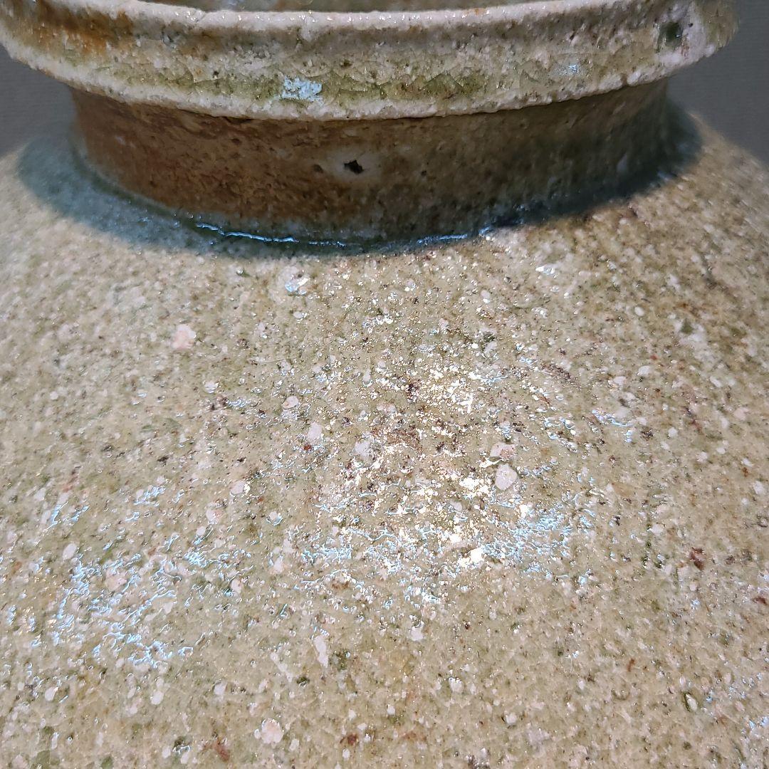 信楽焼 澤 克典作 壷 径1尺（約30cm） 共箱 本物保証