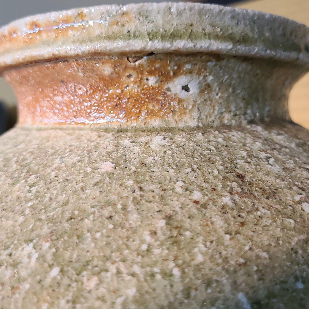 信楽焼 澤 克典作 壷 径1尺（約30cm） 共箱 本物保証