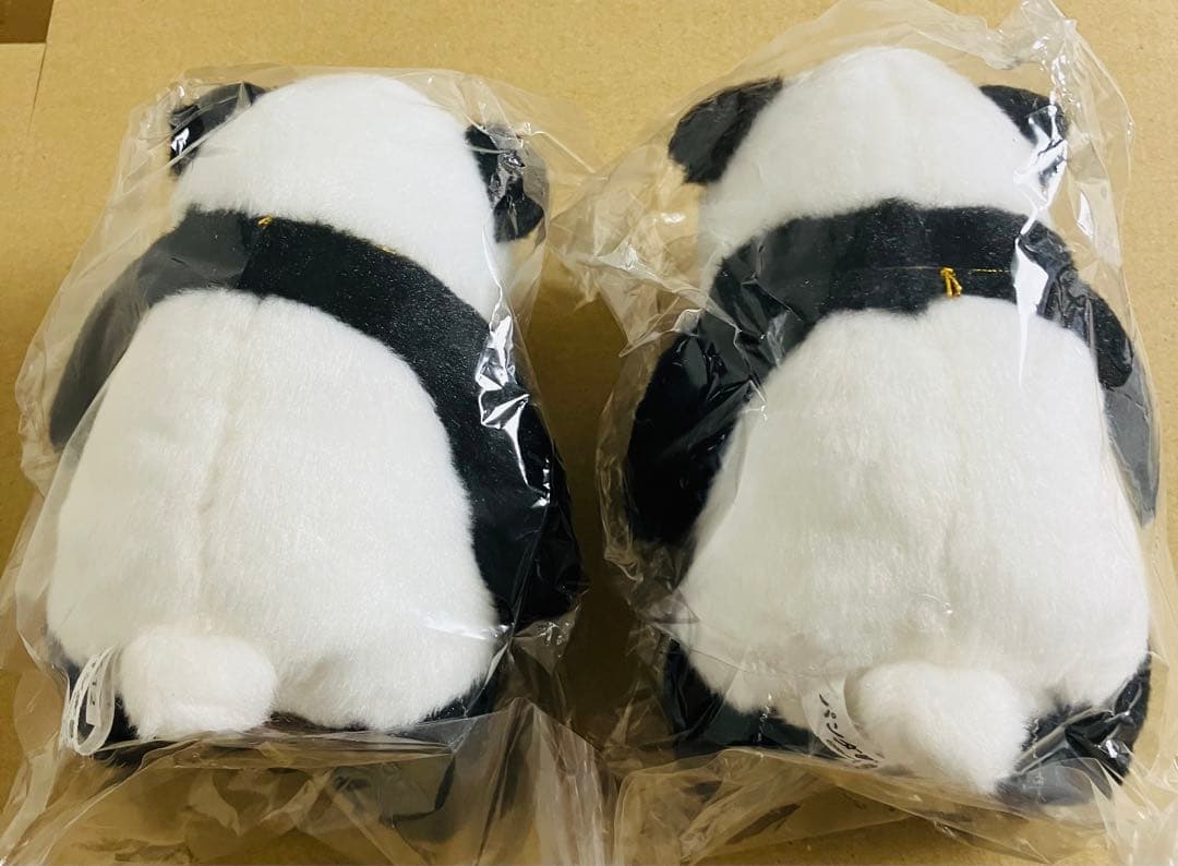 映画 パンダのすごい世界 ぬいぐるみ 吉徳 2個