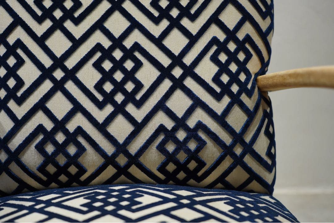 フランス　ビンテージ　ブリッジウッド　ソファ　芸者　1人掛け　着物