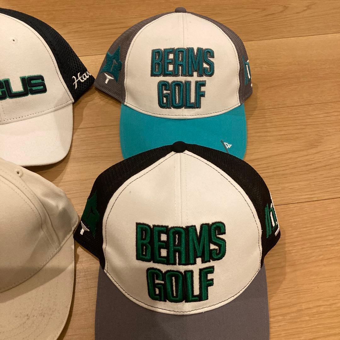 ゴルフキャップとバイザーセット 6点