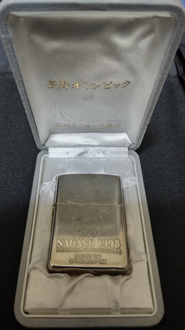 長野オリンピック公式　ジッポライター
