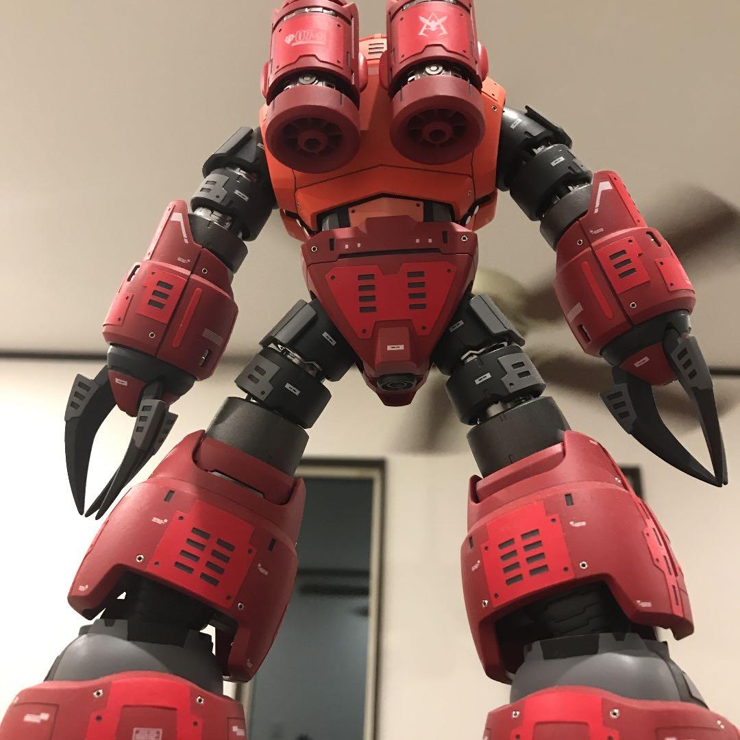 ガンプラ MG ズゴック 徹底改修 塗装済完成品