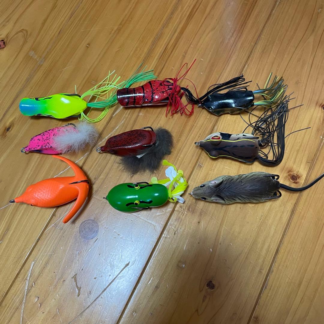 バス釣り ルアーセット 引退品