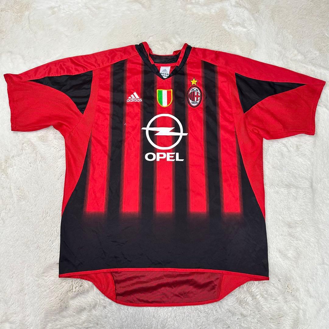 美品✨2XL ACミラン マルディーニ ユニフォーム 3アディダス ブロークコア