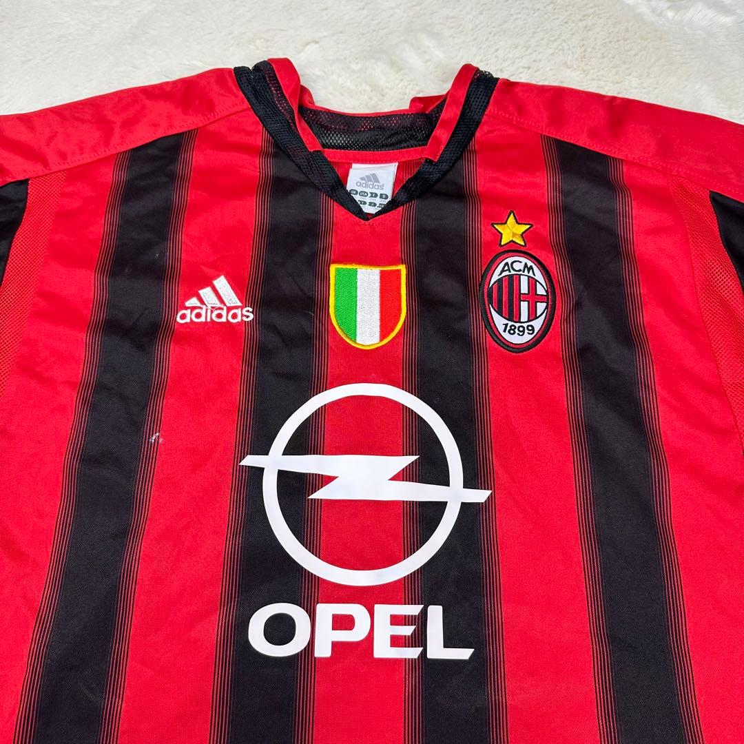 美品✨2XL ACミラン マルディーニ ユニフォーム 3アディダス ブロークコア