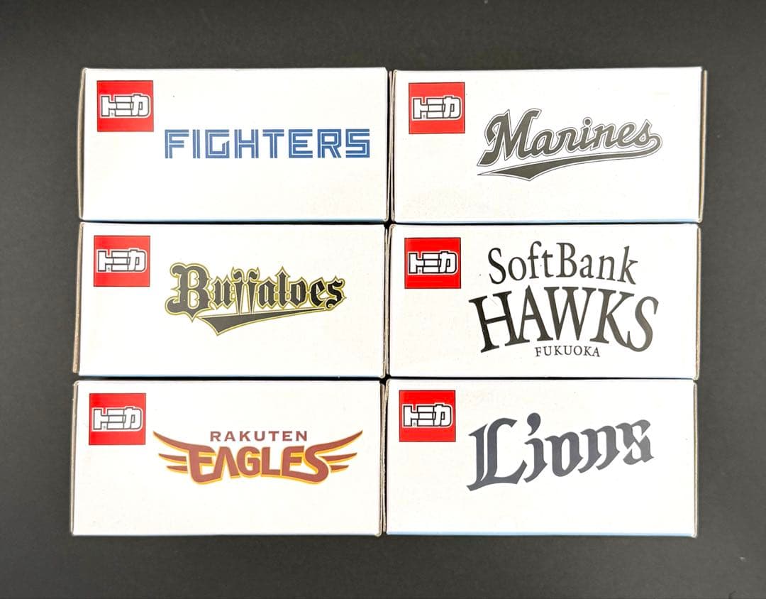【新品】プロ野球トミカ 2024 パリーグ 6球団セット