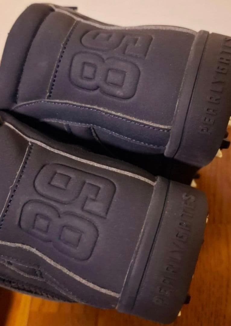 パーリーゲイツ ミドルカット ゴルフシューズ ネイビー 23.5cm