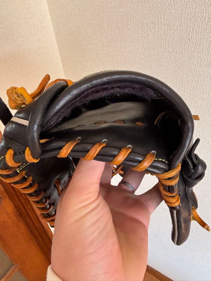 美品　美津和タイガー　軟式グローブ　少年用　即戦力