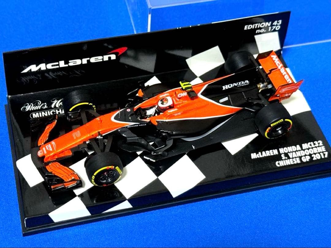 ミニチャンプス マクラーレン・ホンダMCL32 ストフェル・バンドーン