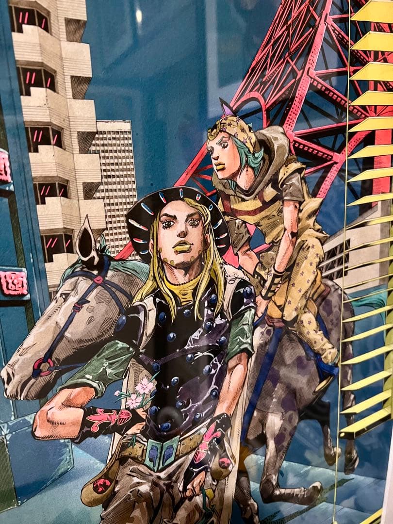 ジョジョ 7部 複製原画 JOJO EXHIBITION 2012 SBR