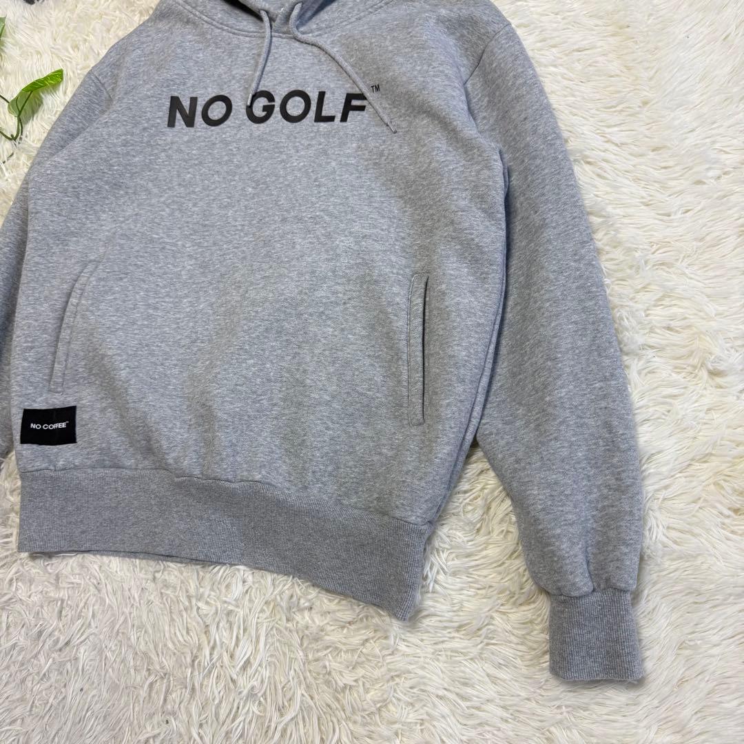 【NOCOFFEE】美品 パーカー クラブハウス グレー Mサイズ メンズ