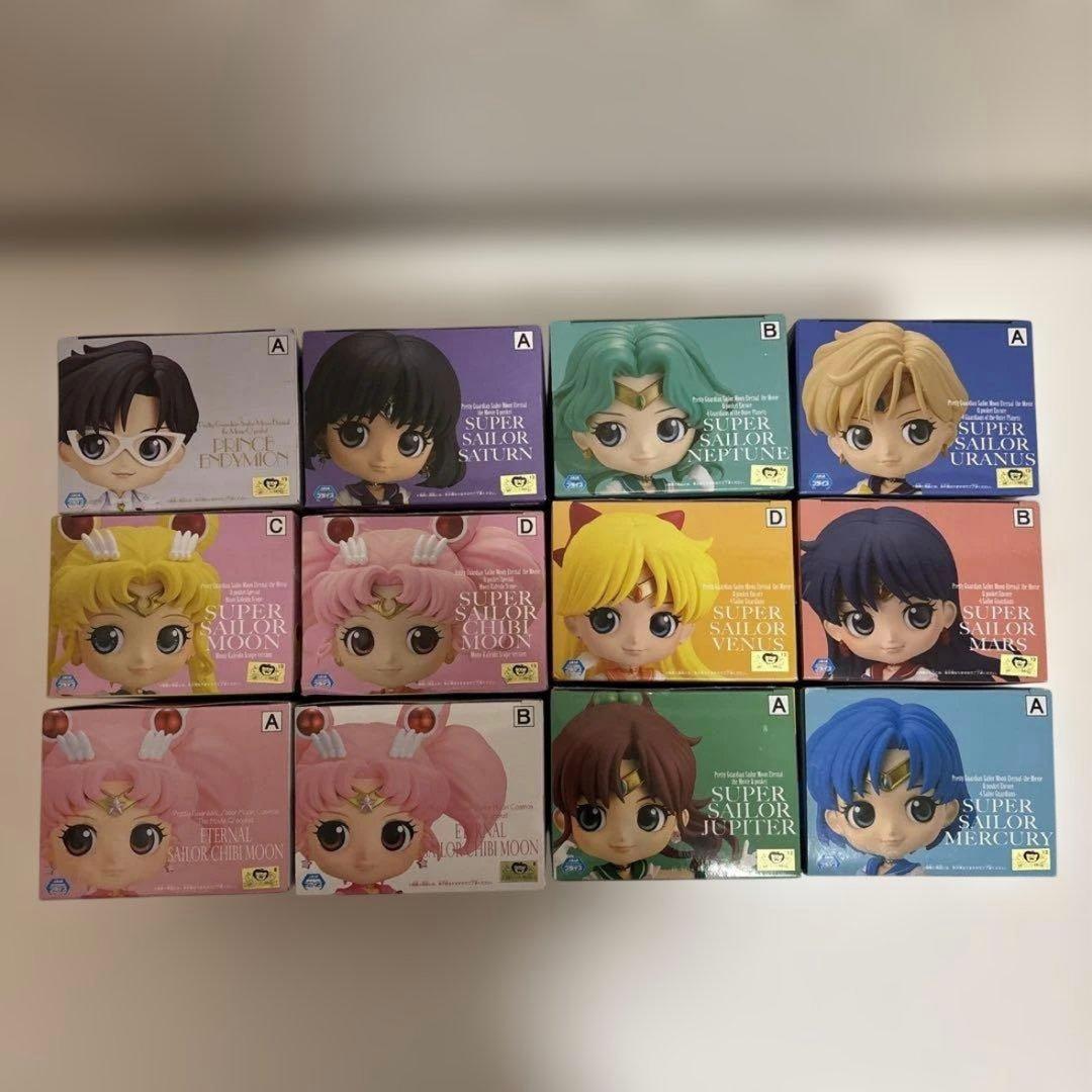 Qposket 美少女戦士セーラームーンフィギュア 12体セット